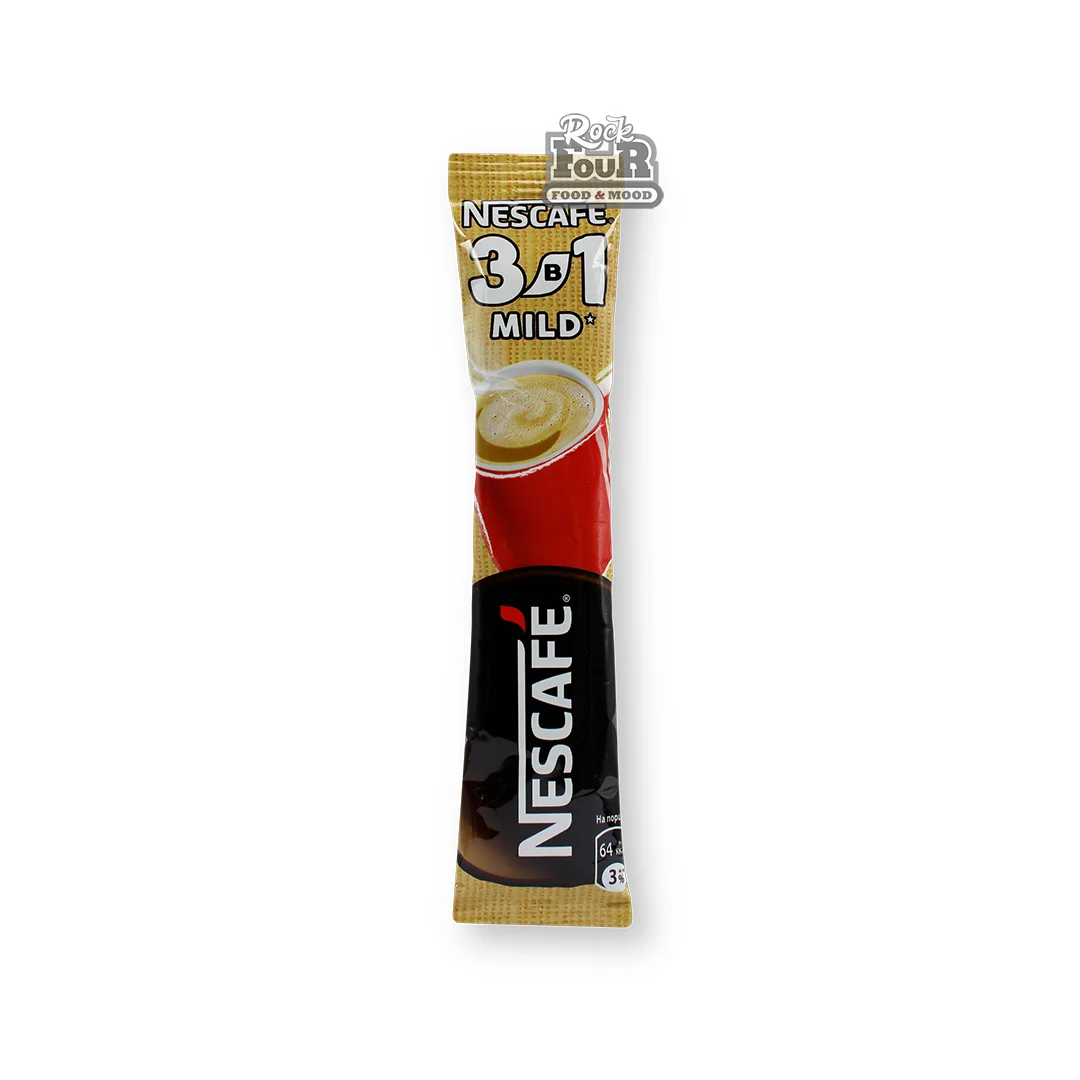 Սրճային լուծվող ըմպելիք «Nescafe Mild 3-ը 1-ում» 14.5գ